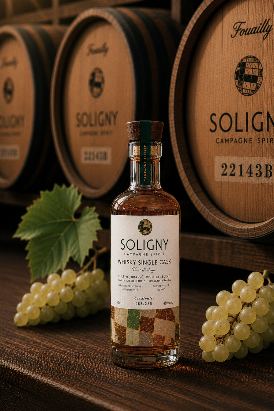 WHISKY SINGLE MALT SINGLE CASK "VENT D'ANGE" 22143B