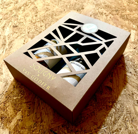 COFFRET VIN DE BOURGOGNE ET WHISKY VENT D'ANGE SINGLE CASK 21048R